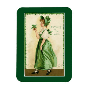 Imán Usando el verde