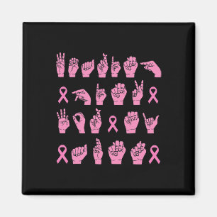 Imán Usando Rosa Para Mi Tía Lenguaje De Rótulo Canc