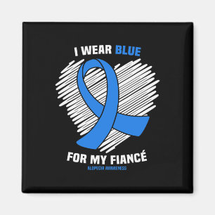 Imán Usar Azul Para Mi Conciencia De Alopecia De Mi Fia