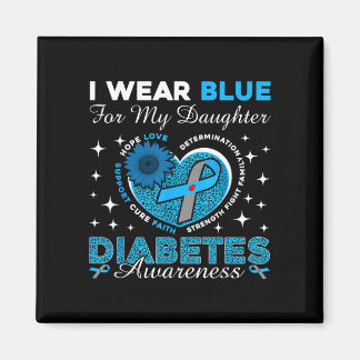 Imán Usar azul por la conciencia de la diabetes de la h
