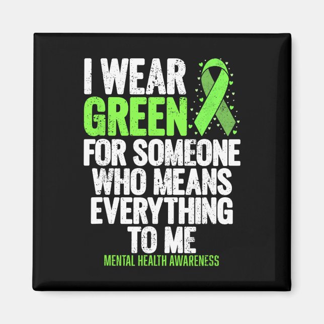 Imán Usar Cinta Verde Para Combatir El Estigma De La Sa (Frente)
