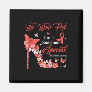 Imán Usar mariposas rojas Concienciación sobre enfermed