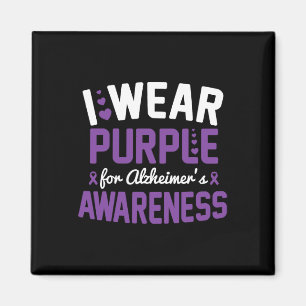 Imán Usar morado para el elemento de conciencia de Alzh