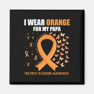 Imán Usar Naranja Para Mi Papá Awarene De Esclerosis Mú