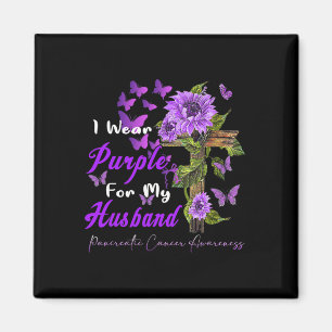 Imán Usé Púrpura Para Mi Marido Y Cáncer Pancreático Aw