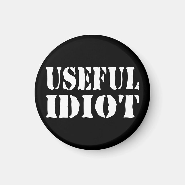 IMÁN USEFUL IDIOT (Frente)