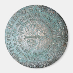 Imán USGS Benchmark, St Regis Mountain Geodetic Survey