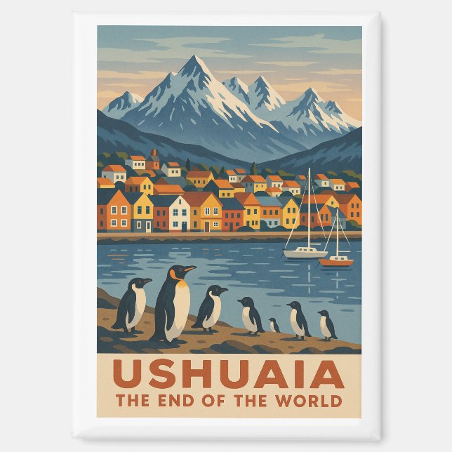 Imán Ushuaia – The End of the World (Anverso)
