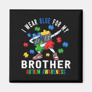 Imán Uso Azul Para Mi Hermano Autismo Awareness Day Br