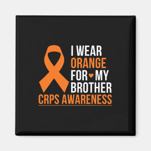 Imán Uso Naranja Para Mi Hermano Rsd Crps Conciencia Mo