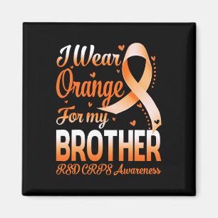 Imán Uso Naranja Para Mi Hermano Rsd Crps Sensibilizaci