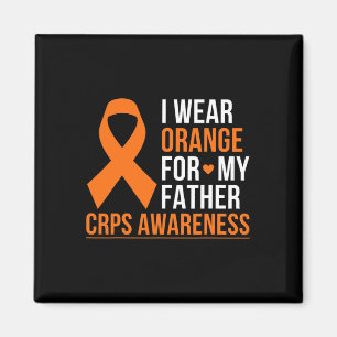 Imán Uso Naranja Para Mi Padre Rsd Crps Awareness Mon