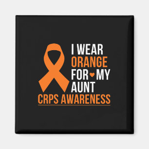 Imán Uso Naranja Para Mi Tía Rsd Crps Mes De Conciencia