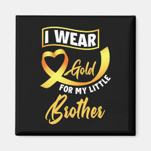 Imán Uso Oro Para El Cáncer Infantil De Mi Hermano Pequ