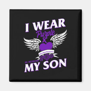 Imán Uso Purpleei En Memoria De Mi Hijo Con Sobredosis