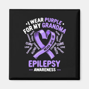 Imán Uso Púrpura Para Mi Abuela Epilepsia De Conciencia