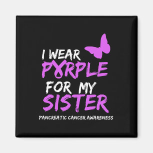 Imán Uso Púrpura Para Mi Hermana El Cáncer Pancreático