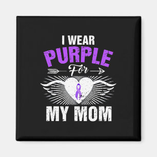 Imán Uso Púrpura Para Mi Mamá Awarene Pancreático Del C