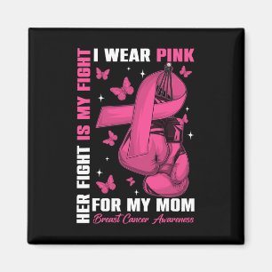 Imán Uso Rosa Para Mi Mamá Cáncer De Mama