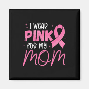 Imán Uso Rosa Para Mi Mamá Cinta Rosa Cáncer De Mama