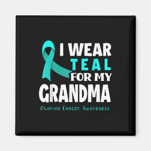 Imán Uso Verde azulado Para Mi Abuela Apoyar El Cáncer 