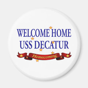 Imán USS casero agradable Decatur