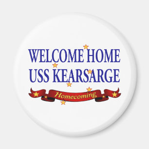Imán USS Kearsarge casero agradable