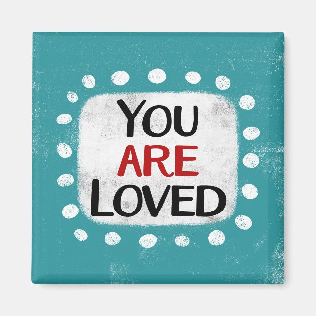 Imán Usted Es El Magnet De Refrigerador Amado (Frente)