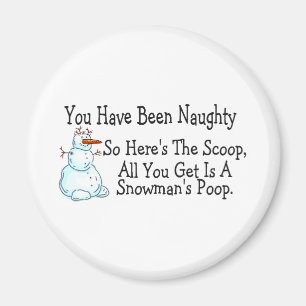 Imán Usted ha sido impulso travieso de Snowmans