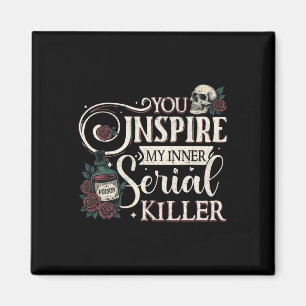 Imán Usted Inspira a mi asesino serie interno Retro Spo