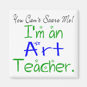 Imán Usted no puede asustarme que soy profesor de arte