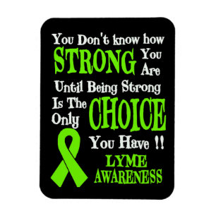 Imán Usted no sabe… Lyme fuerte