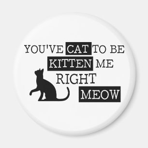 Imán Usted tiene gato a ser maullido del gatito