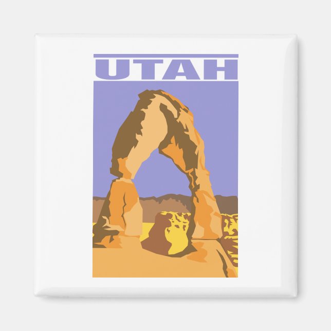 Imán Utah (Frente)