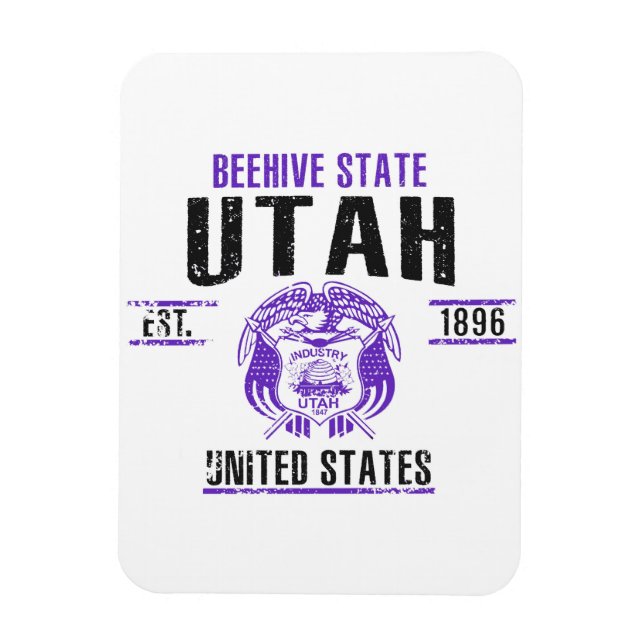 Imán Utah (Vertical)