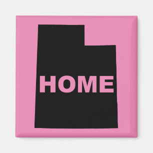 Imán Utah Hogar Lejos Del Estadio Fridge Magnet