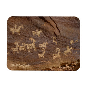 Imán Ute Petroglyphs