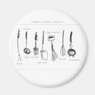 Imán Utensilios de la cocina