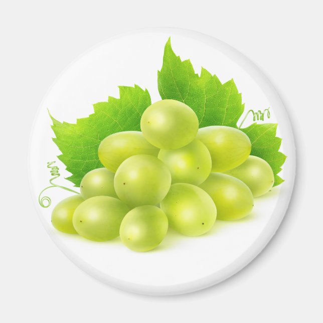Imán Uvas blancas (Frente)