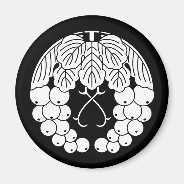 Imán Uvas colgantes (Frente)