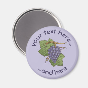 Imán Uvas de Lilac