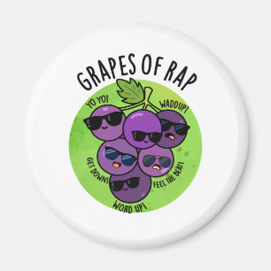 Imán Uvas De Rap Fruit Funny