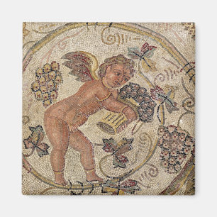 Imán Uvas de una cosecha del cupid, fragmento del