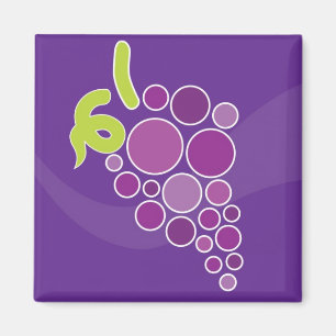 Imán Uvas púrpuras