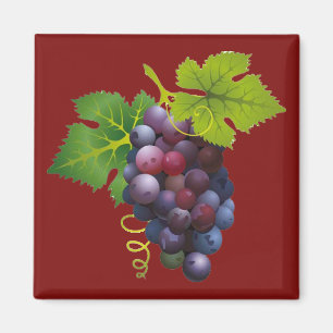 Imán Uvas púrpuras