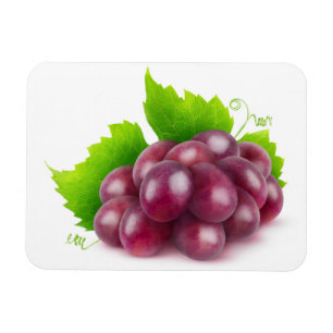 Imán Uvas rojas
