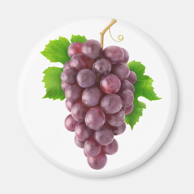 Imán Uvas rojas (Frente)