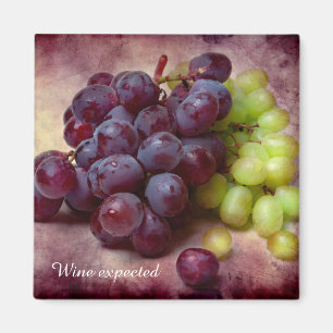 Imán Uvas Rojas Y Verdes