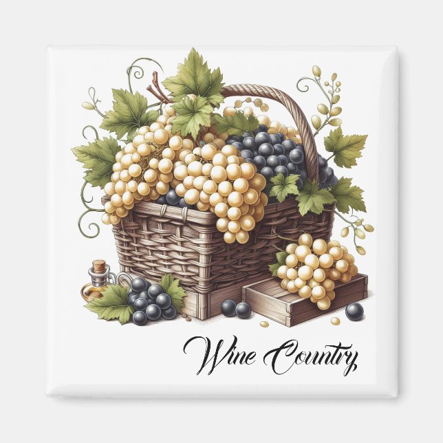 Imán Uvas vitícolas (Frente)