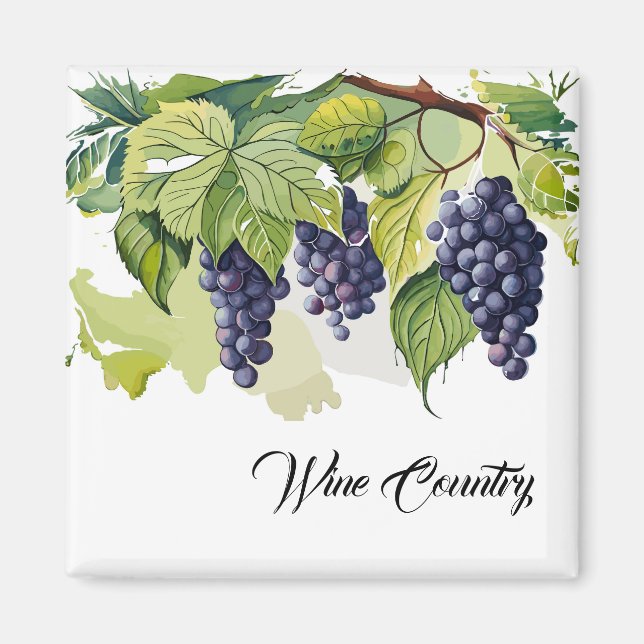 Imán Uvas vitícolas (Frente)